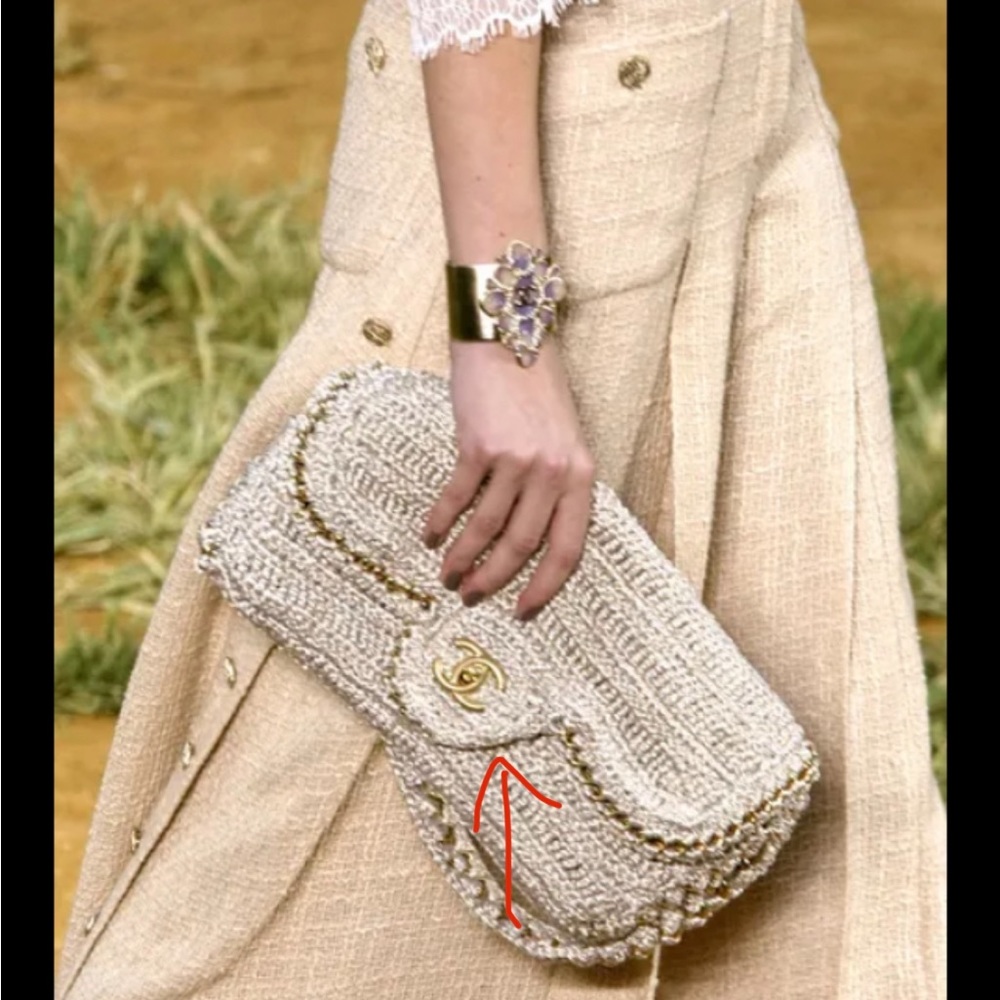 💋 CHANEL ONLY 1 EVER made!!! Sample runway metallic tweed possibly COMING SOON